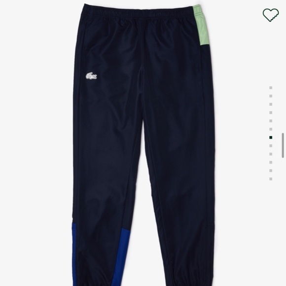 LACOSTE sport MEN'S COLORBLOCK SWEATSUIT - Picture 3 of 13